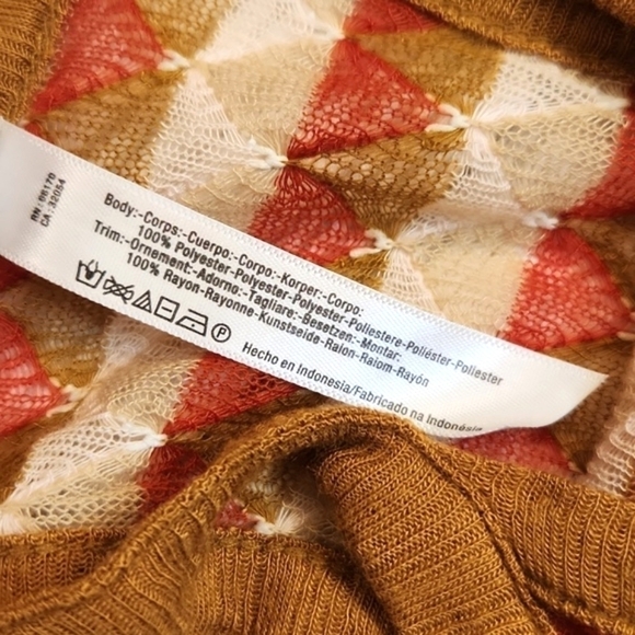 Womens Intimately Free People cropped sheer tank top size Medium. - Picture 14 of 14